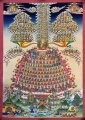 Gelug Lineage Tree Thangka