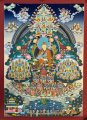 Nyingma Lineage Tree Thangka