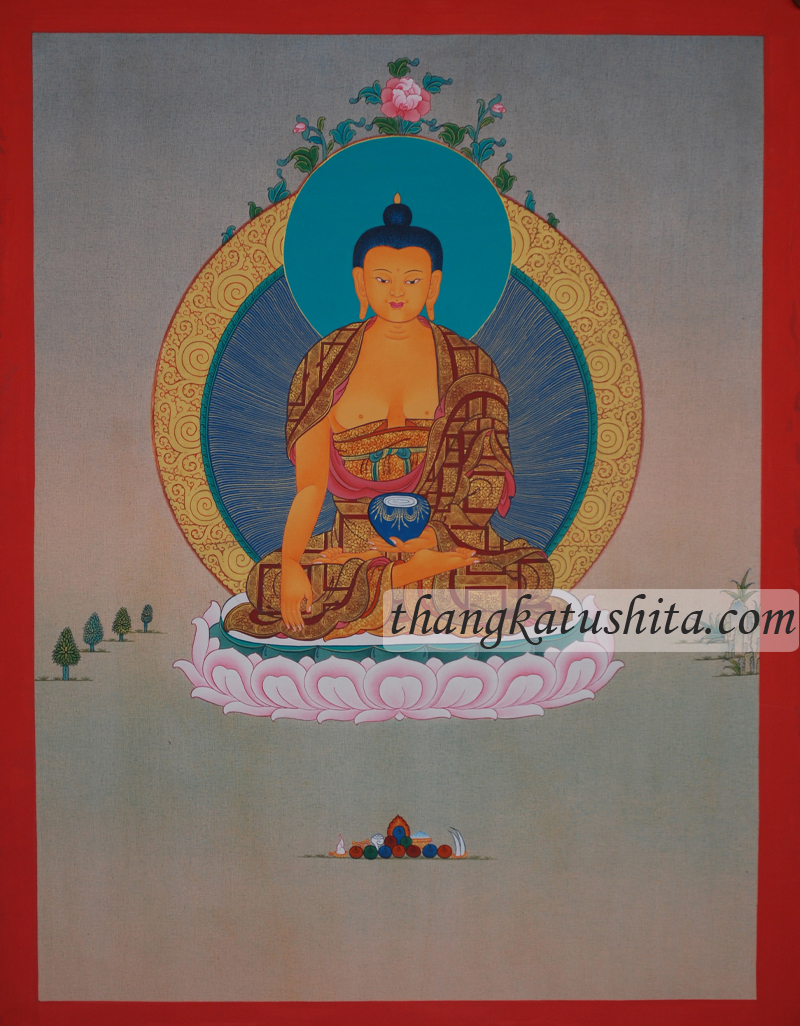 Shakyamuni Buddha in Karma Gardi Style - Click Image to Close