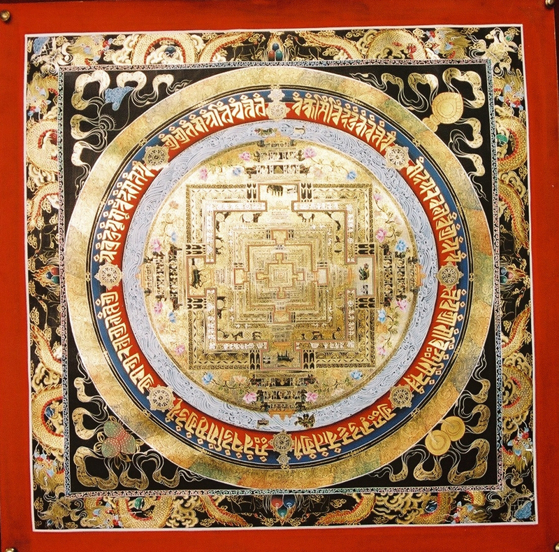 Kalachakra Mandala B/G Sample - Click Image to Close