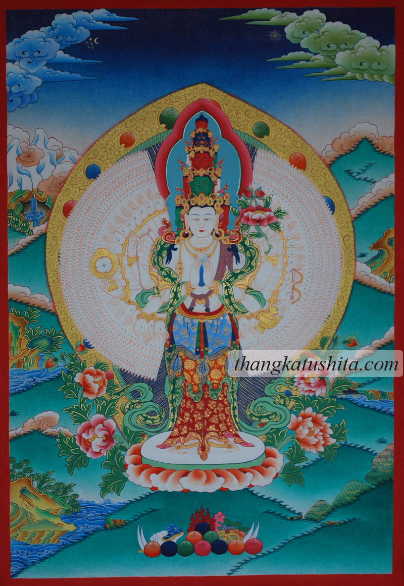 Avalokiteshvara - Click Image to Close