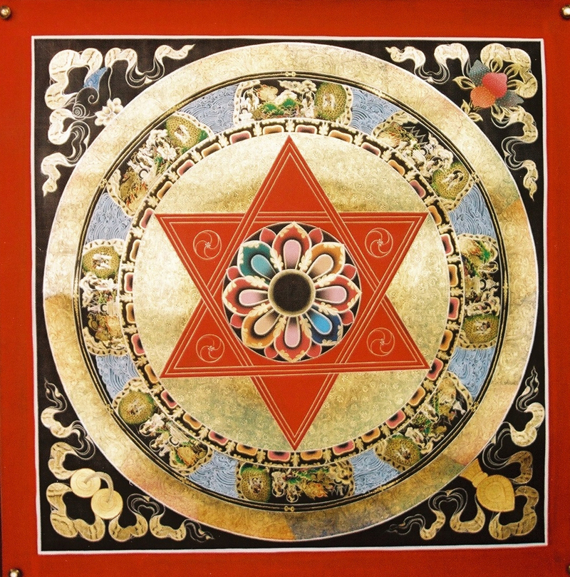 Vajrayogini Mandala B/G Sample - Click Image to Close
