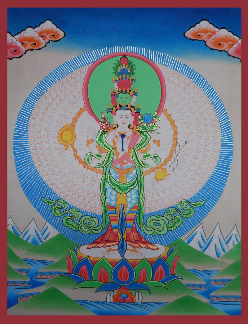 Avalokiteshvara - Click Image to Close